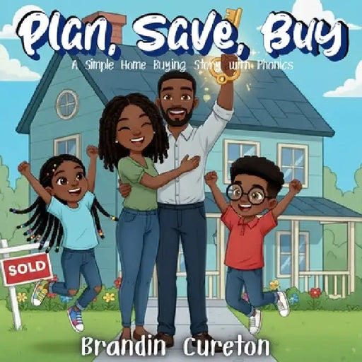 Plan, Save, Buy: A Simple Homebuying Story with Phonics by Brandin Cureton