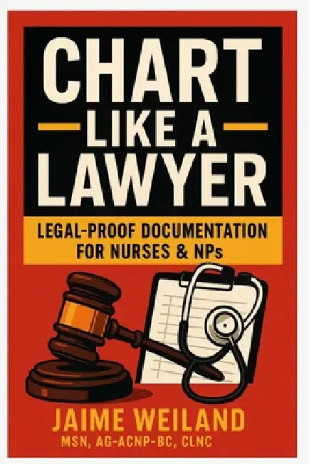 Chart Like a Lawyer: Legal-Proof Documentation for Nurses & NPs by Jaime Weiland