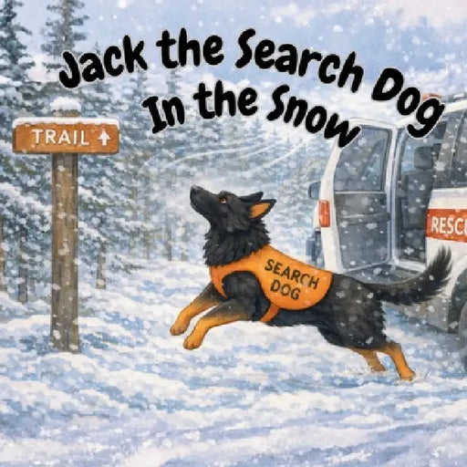 Jack the Search Dog in the Snow by Courtney N. White