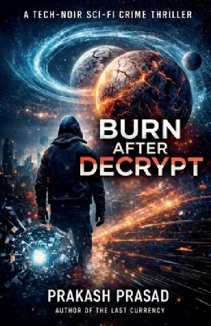 Burn After Decrypt: A Tech-Noir Sci-Fi Crime Thriller by Prakash Prasad