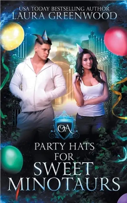 Party Hats For Sweet Minotaurs by Laura Greenwood