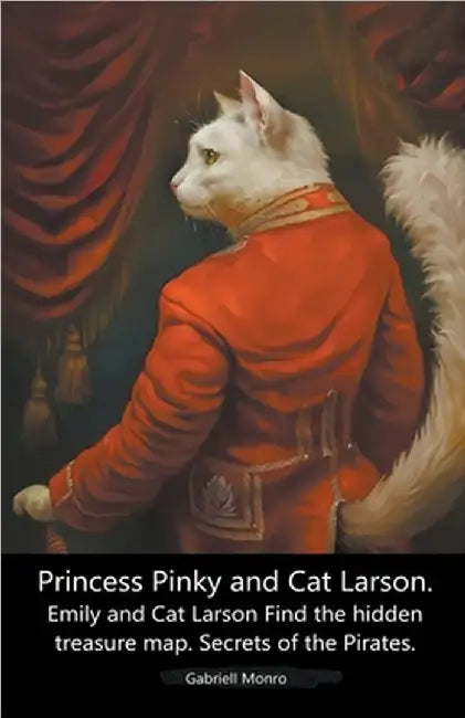 Princess Pinky and Cat Larson. Emily and Cat Larson Find the hidden treasure map. Secrets of the Pirates. by Gabriell Monro