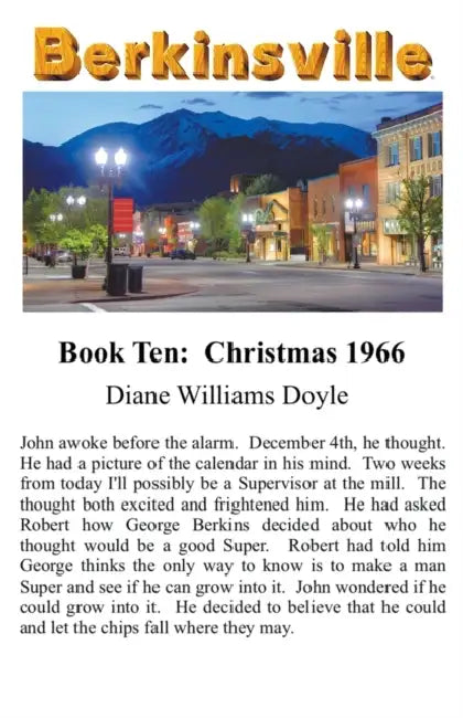 Book Ten: Christmas 1966 by Diane Williams Doyle