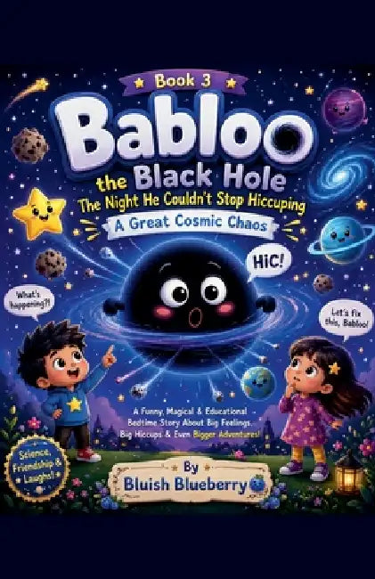 Book 3 Babloo the Balck Hole The Night He Couldn't Stop Hiccuping A Great Cosmic Chaos by Sarah Dean