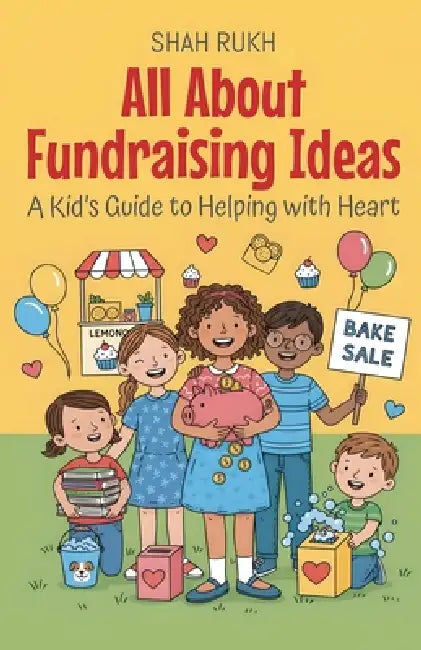 All About Fundraising Ideas: A Kid's Guide to Helping with Heart by Shah Rukh