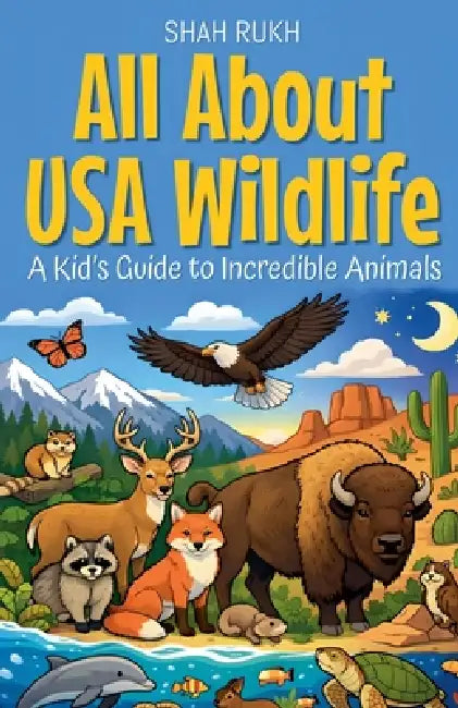 All About USA Wildlife: A Kid's Guide to Incredible Animals by Shah Rukh