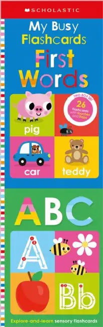 My Busy Flash Cards First Words and Abc: Scholastic Early Learners by Scholastic