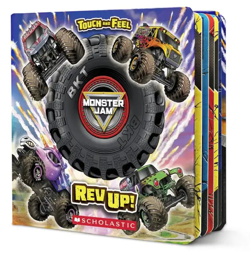 Monster Jam: REV Up! a Touch-And-Feel Book by Lori Wieczorek, Neil Vandenberg