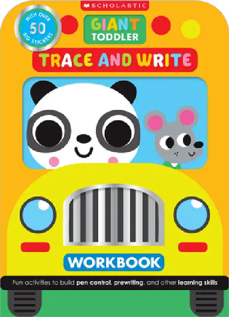 Giant Toddler: Trace & Write Workbook (Scholastic Early Learners) by Scholastic Ea Scholastic Early Learners