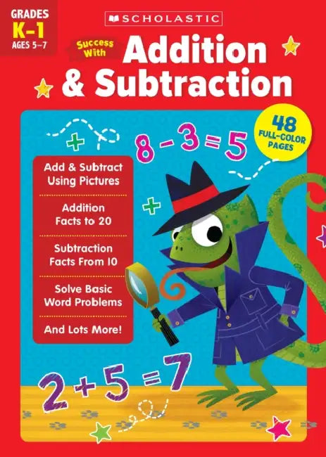 Scholastic Success with Addition & Subtraction (K-1) by Scholastic Teaching Resources