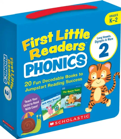 First Little Readers: Phonics Set 2 / Long Vowels, Digraphs & More (Single-Copy Set): 20 Decodable Books for Beginning Readers by Liza Charlesworth