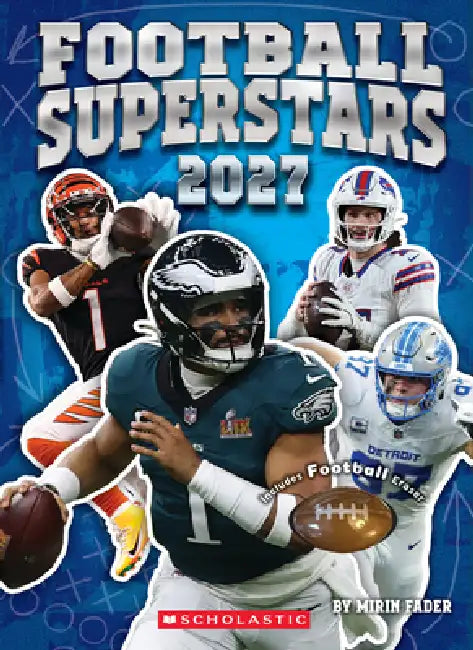 Football Superstars 2027 (Sports Superstars with Football Eraser) by Mirin Fader