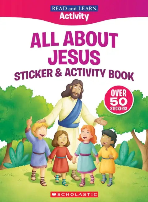 Read and Learn: All about Jesus Sticker & Activity Book by Jennifer Gott