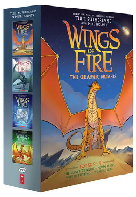 Wings of Fire #5-#8: A Graphic Novel Box Set (Wings of Fire Graphic Novels #5-#8) by Tui T. Sutherland