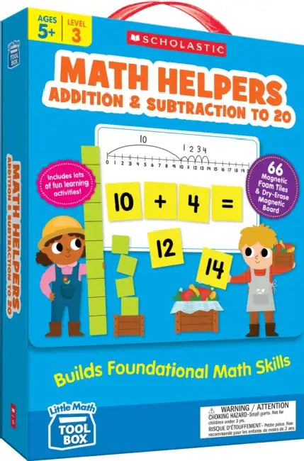 Little Math Tool Box: Math Helpers: Addition & Subtraction to 20: Builds Foundational Math Skills by Scholastic
