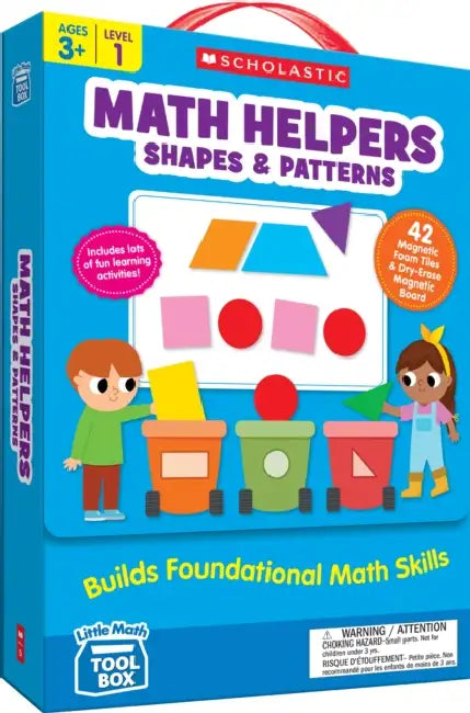 Little Math Tool Box: Math Helpers: Shapes & Patterns: Builds Foundational Math Skills by Scholastic