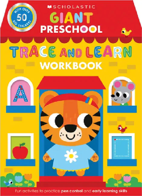 Giant Preschool: Trace and Learn Workbook (Scholastic Early Learners) by Scholastic Early Learners