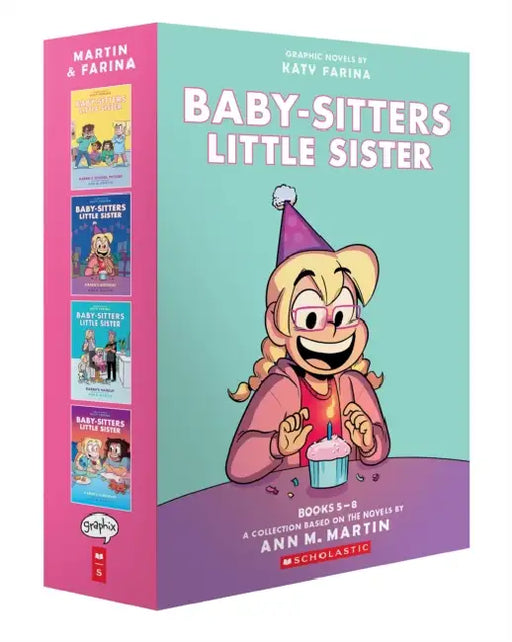 Baby-Sitters Little Sister Graphic Novels #5-8: A Graphix Collection by Katy Farina, Katy Farina, Ann M. Martin