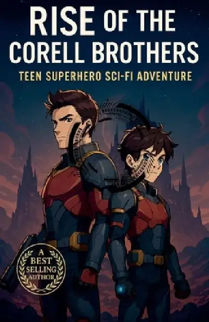 Rise of the Corell Brothers: Teen Superhero Sci-Fi Adventure by Rabea Hadi