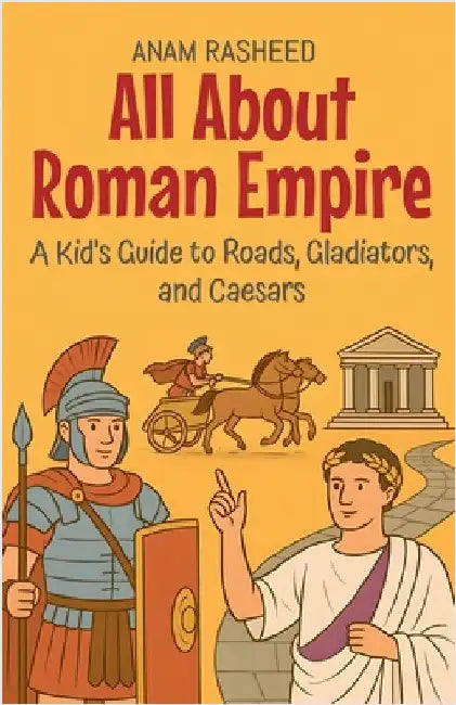 All About Roman Empire: A Kid's Guide to Roads, Gladiators, and Caesars by Rasheed, Anam