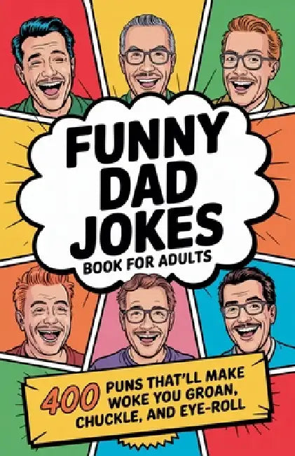 Funny Dad Jokes Book For Adults by Witty Wink