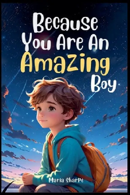 Because You Are An Amazing Boy: Inspiring stories about Courage, Inner Strength, and Self-Confidence by Maria Sharpe