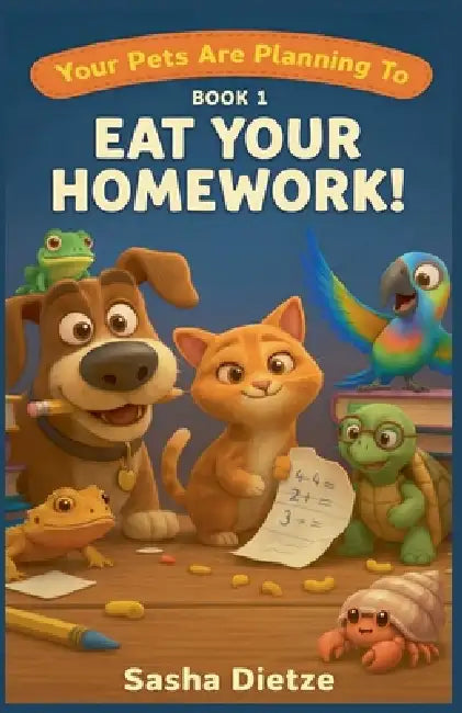 Your Pets Are Planning To Eat Your Homework! by Sasha Dietze