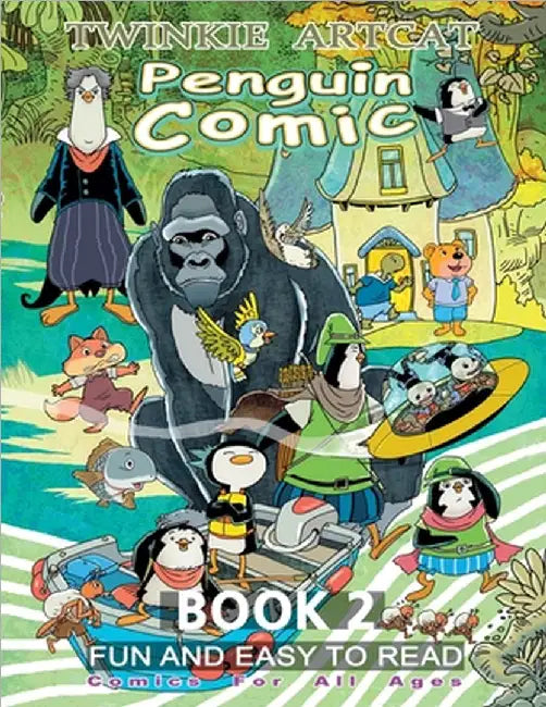 Penguin Comic Book 2 by Twinkie Artcat