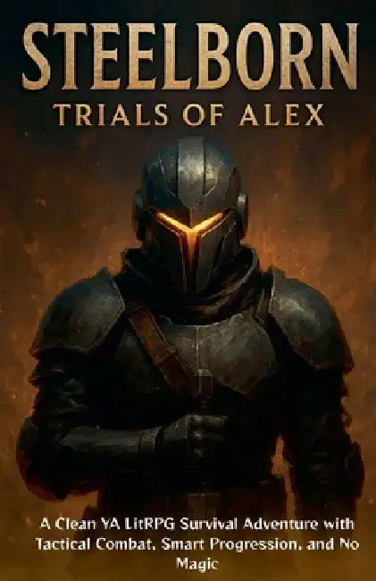 Steelborn: Trials of Alex: A Clean YA LitRPG Survival Adventure with Tactical Combat, Smart Progression, and No Magic by Rabea Hadi