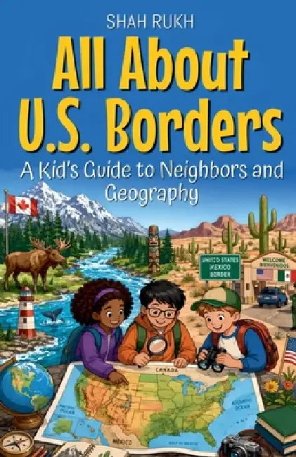 All About U.S. Borders: A Kid's Guide to Neighbors and Geography by Shah Rukh