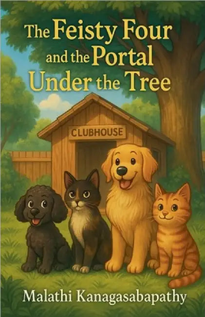 THe Feisty Four and the Portal Under the Tree by Malathi Kanagasabapathy