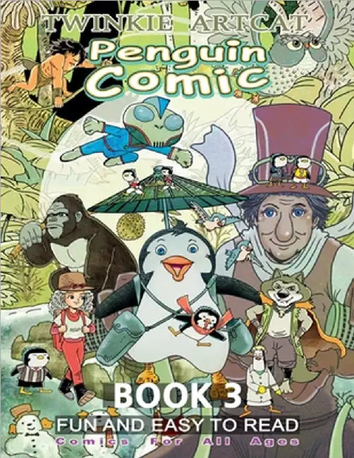 Penguin Comic Book 3 by Artcat, Twinkie