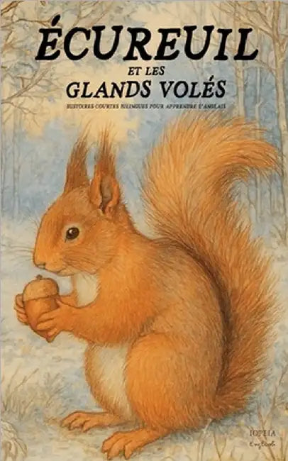 Écureuil Et Les Glands Volés: Histoires Courtes Bilingues Pour Apprendre L'Anglais by English, Iopeia