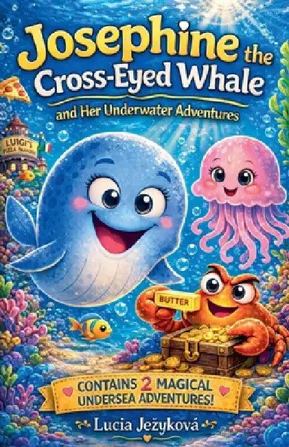 Josephine the Cross-Eyed Whale and Her Underwater Adventures by Lucia Jezykova