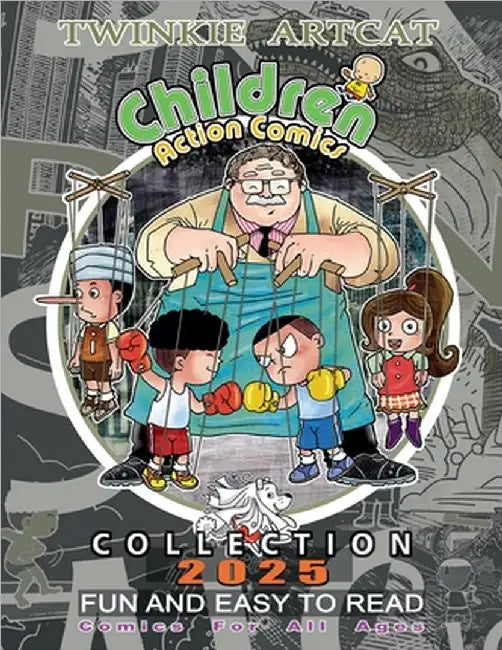 Children Action Comics Collection 2025 by Twinkie Artcat
