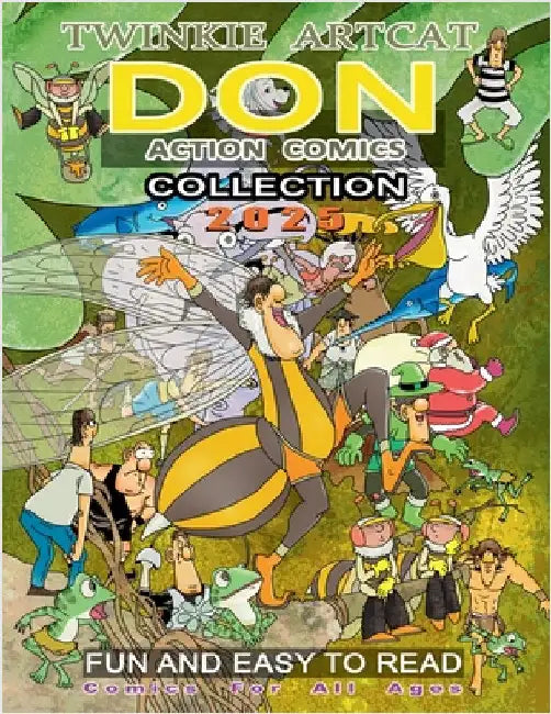 Don Action Comics Collection 2025 by Artcat, Twinkie