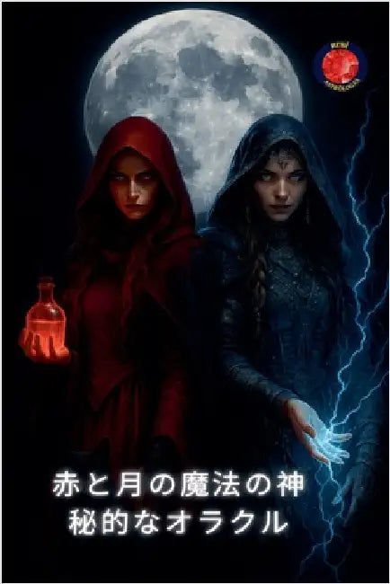 赤と月の魔法の神秘的なオラクル by Alina Rubi