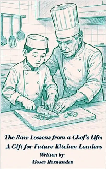 The Raw Lessons from a Chef's Life: A Gift for Future Kitchen Leaders by Moses Hernandez