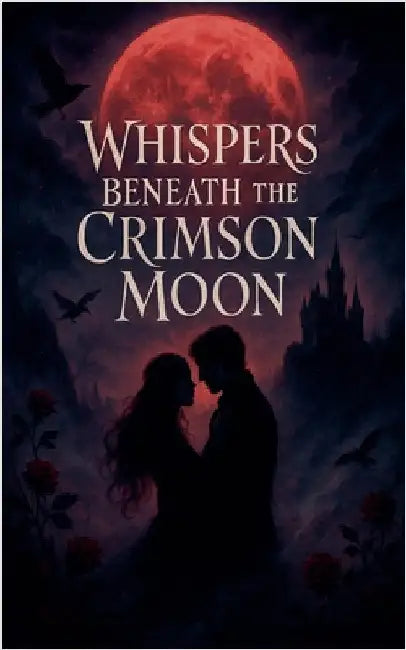 Whispers Beneath the Crimson Moon by Hamza Laaouamri