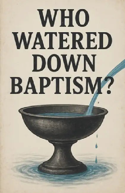 Who Watered Down Baptism? by Ryan David Hebert