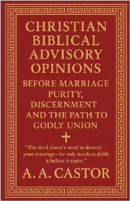 Christian Biblical Advisory Opinions: Before Marriage - Purity, Discernment, and the Path to Godly Union by A. a. Castor