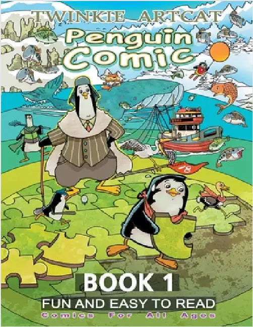 Penguin Comic Book 1 by Artcat, Twinkie