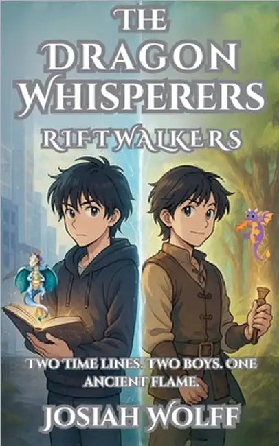 The Dragon Whisperers: Riftwalkers Two Timelines Two Boys One Ancient Flame by Josiah Wolff