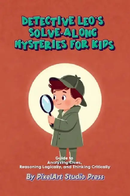Detective Leo's Solve-Along Mysteries for Kids by Pixelart Studio Press