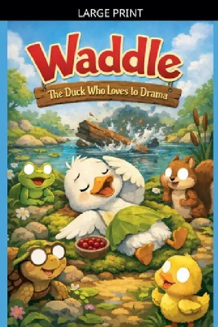 Waddle The Duck Who Loves to Drama by Tahira Kiran