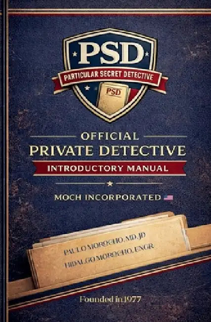 Official Private Detective Introductory Manual by Paulo Morocho