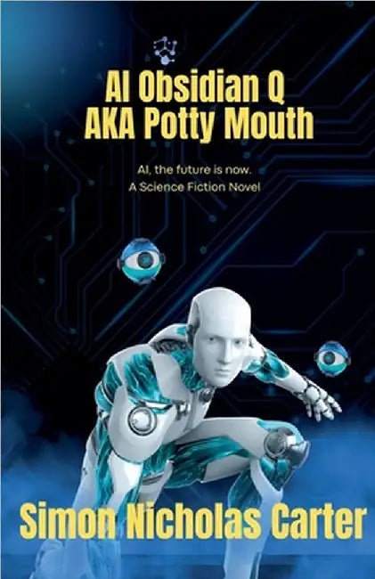 AI Obsidian Q AKA Potty Mouth by Simon Carter