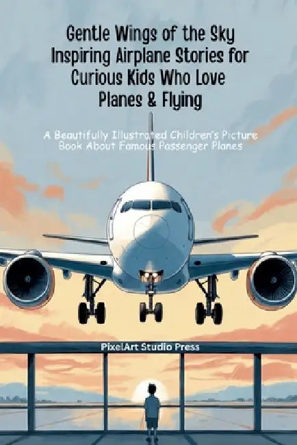 Gentle Wings of the Sky Inspiring Airplane Stories for Curious Kids Who Love Planes & Flying: A Beautifully Illustrated Children's Picture Book About by Pixelart Studio Press