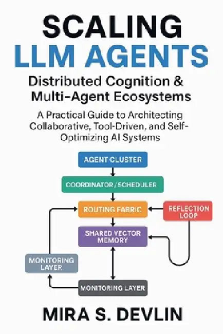 Scaling LLM Agents: Distributed Cognition & Multi-Agent Ecosystems- A Practical Guide to Architecting Collaborative, Tool-Driven, and Self-Optimizing by Mira S. Devlin