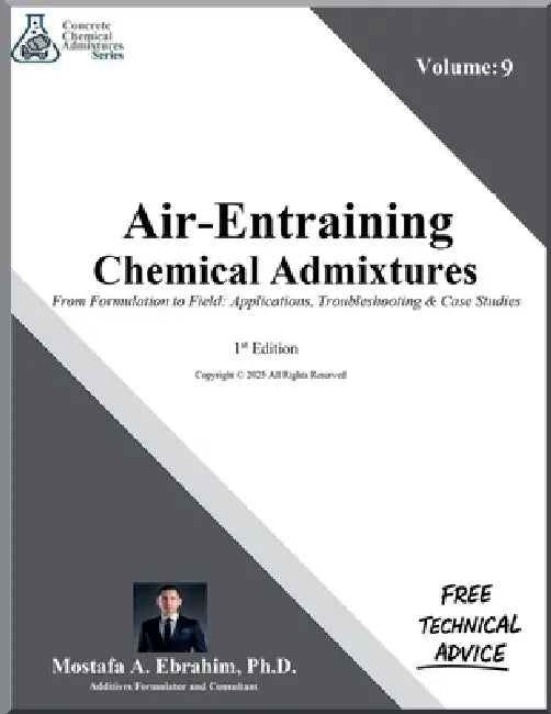 Air-Entraining Chemical Admixtures - From Formulation to Field: Applications, Troubleshooting & Case Studies by Mostafa Ebrahim